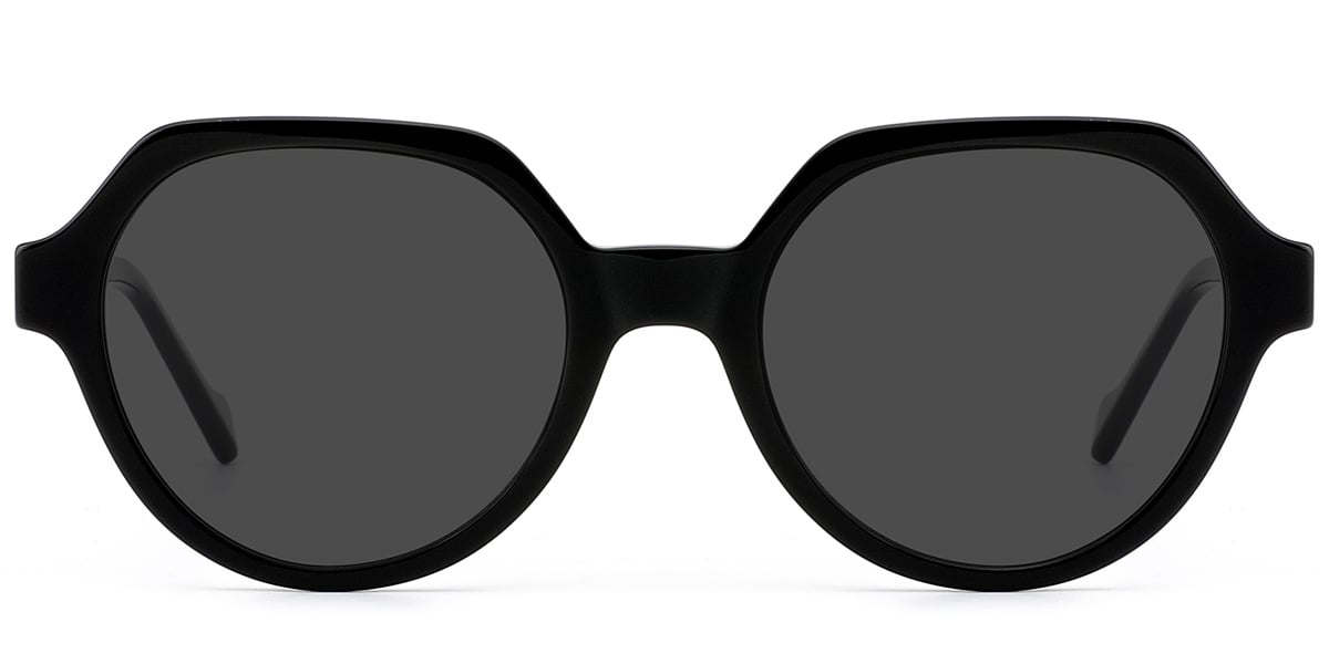 Acetate Round Sunglasses 