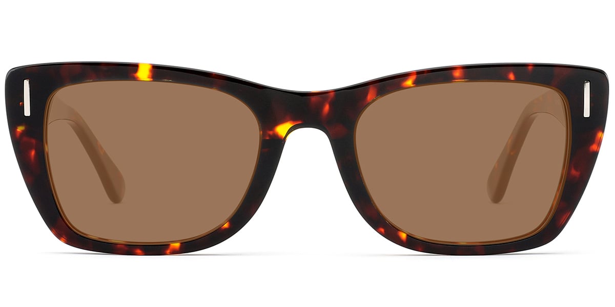 Acetate Rectangle Sunglasses 