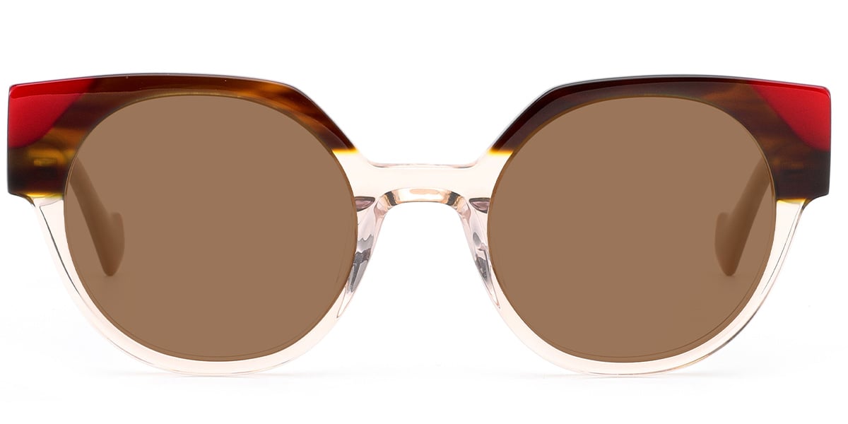 Acetate Cat Eye Sunglasses 