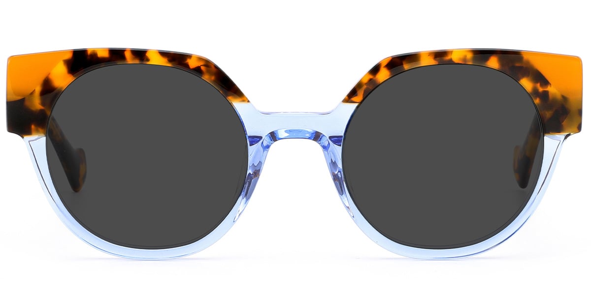 Acetate Cat Eye Sunglasses 