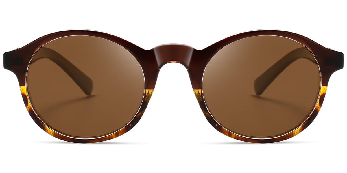 Acetate Oval Sunglasses 