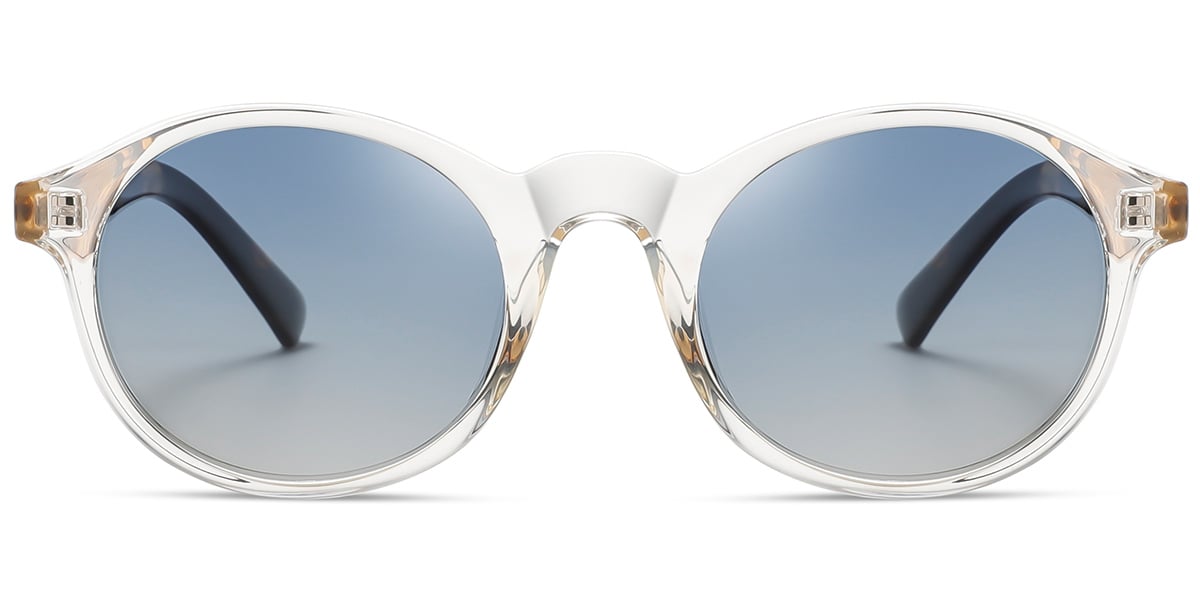 Acetate Oval Sunglasses 