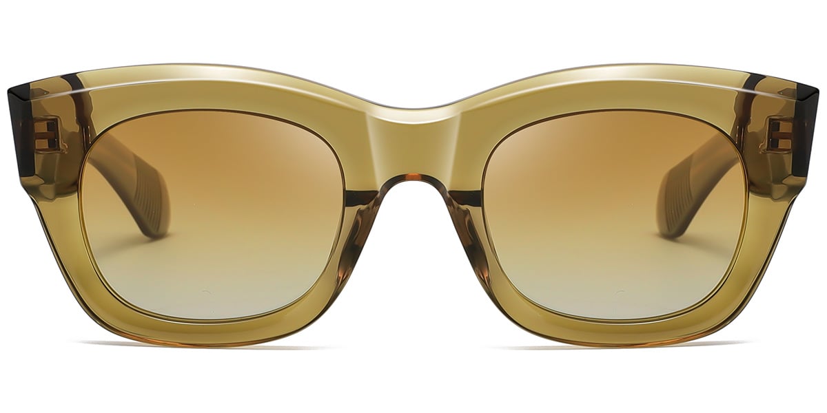 Acetate Square Sunglasses 