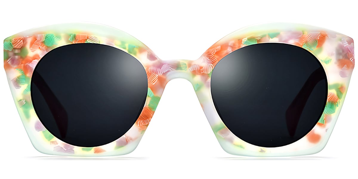 Acetate Cat Eye Sunglasses SG7328
