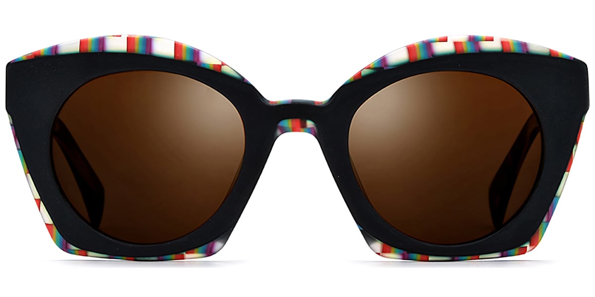 Acetate Cat Eye Sunglasses SG7328