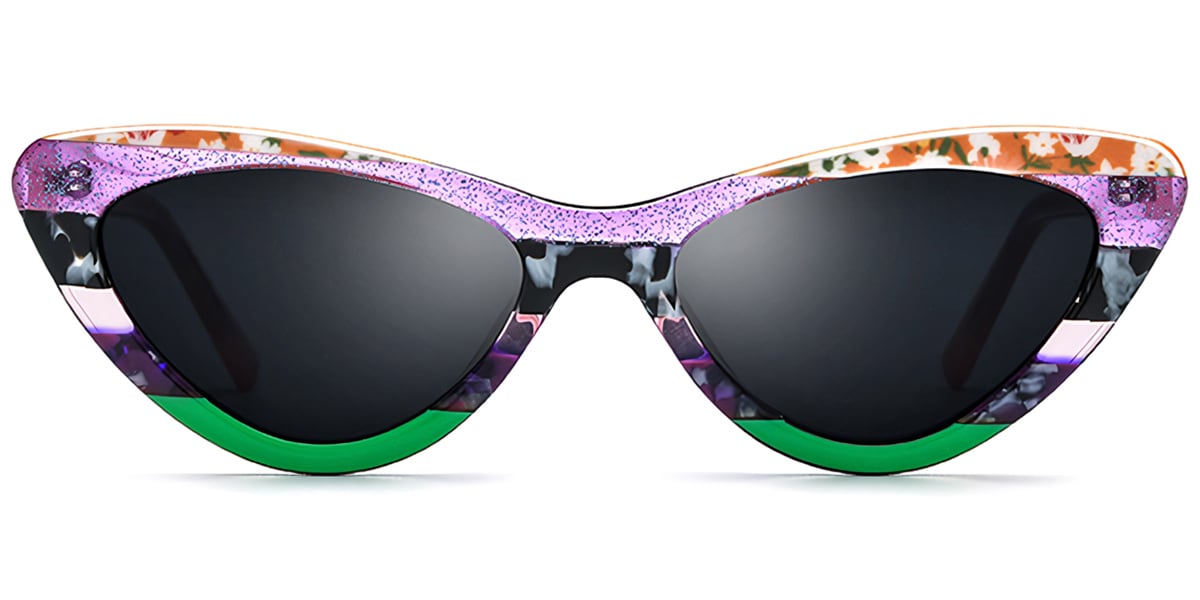 Acetate Cat Eye Sunglasses SG7570