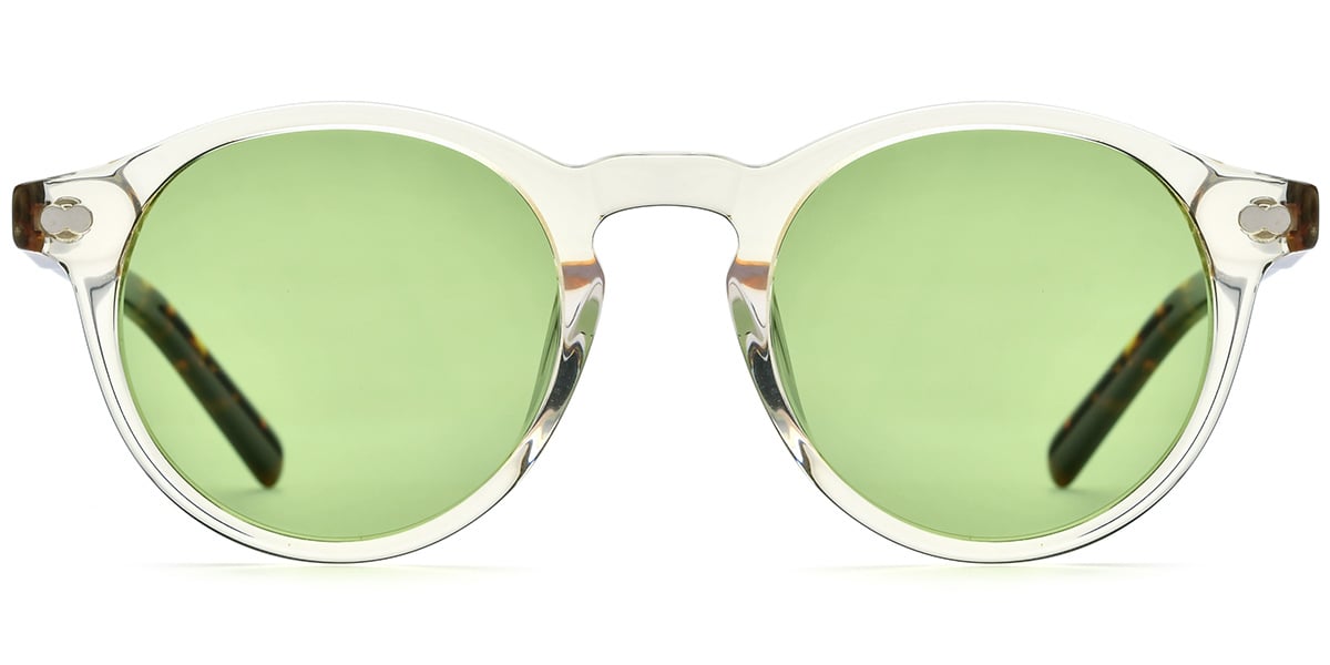 Acetate Round Sunglasses SG8348
