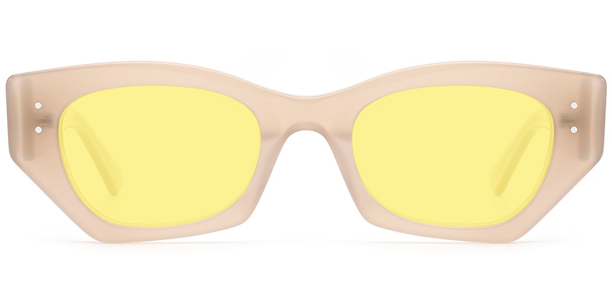 Acetate Rectangle Sunglasses SG8613