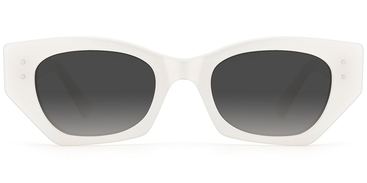Acetate Rectangle Sunglasses SG8613