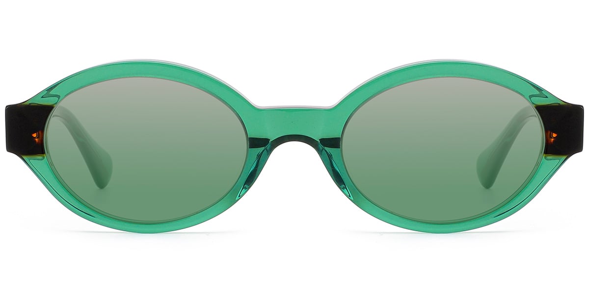 Acetate Oval Sunglasses SG8618