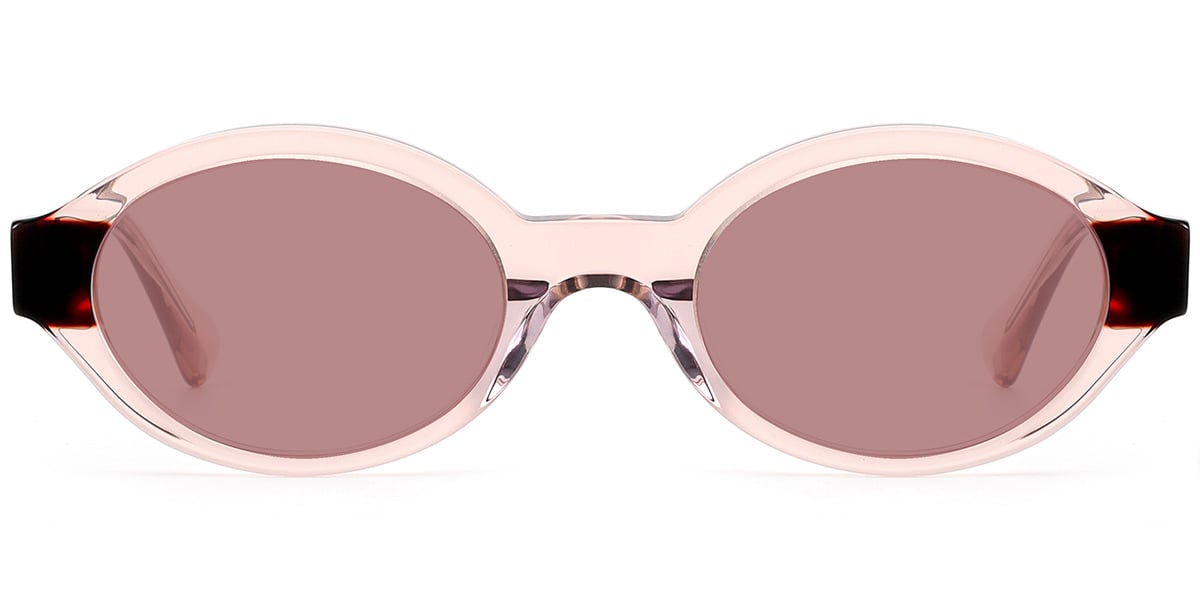 Acetate Oval Sunglasses SG8618