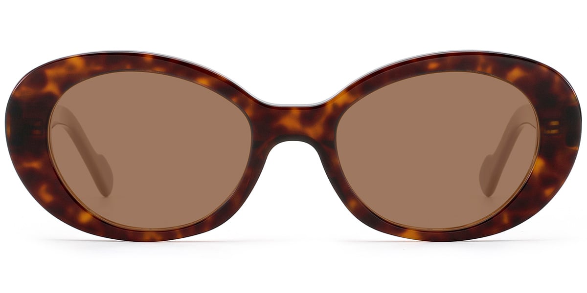 Acetate Oval Sunglasses SG8619
