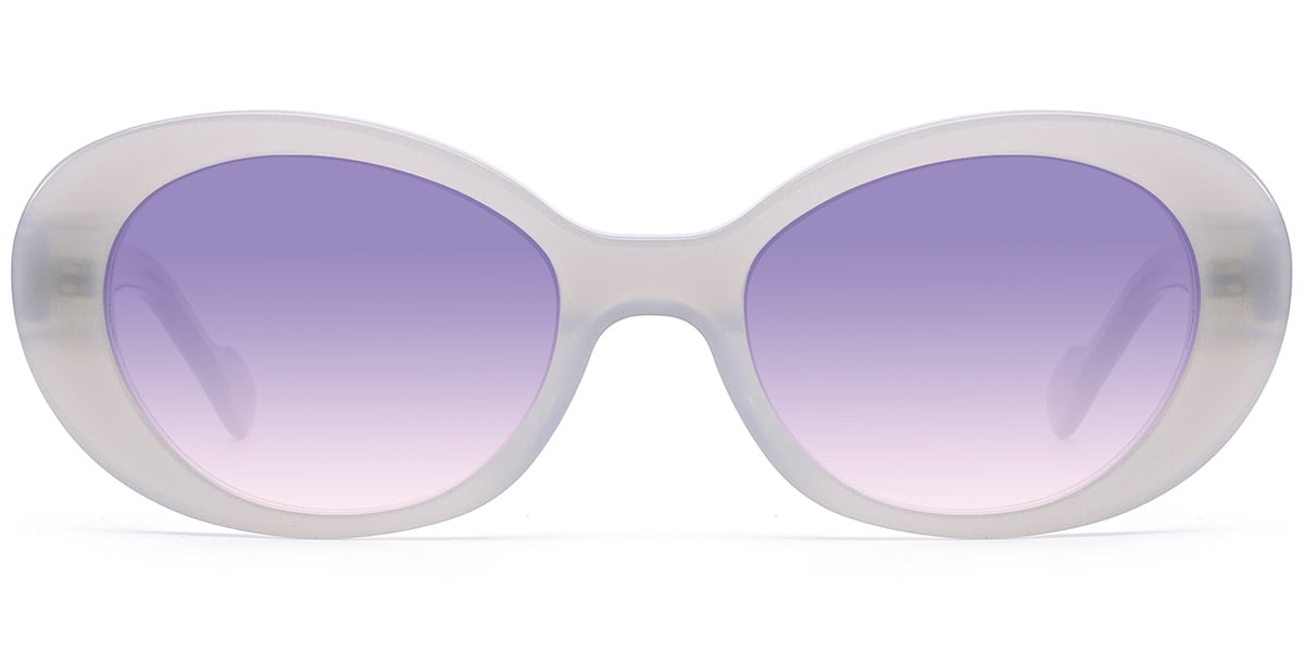 Acetate Oval Sunglasses SG8619