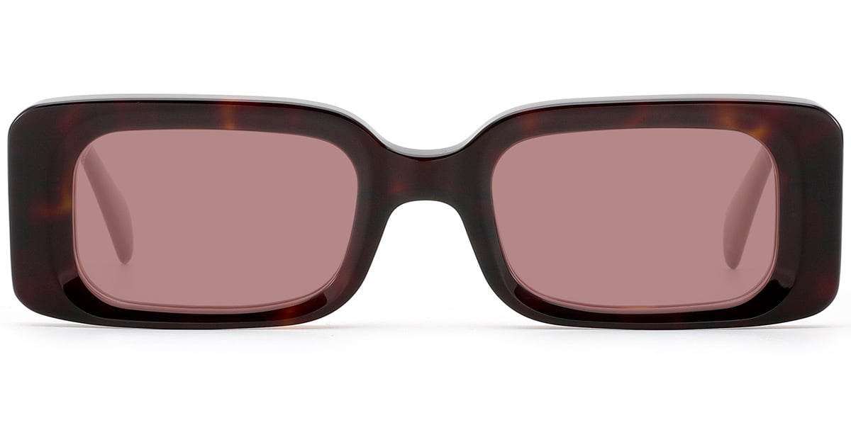 Acetate Rectangle Sunglasses SG8620