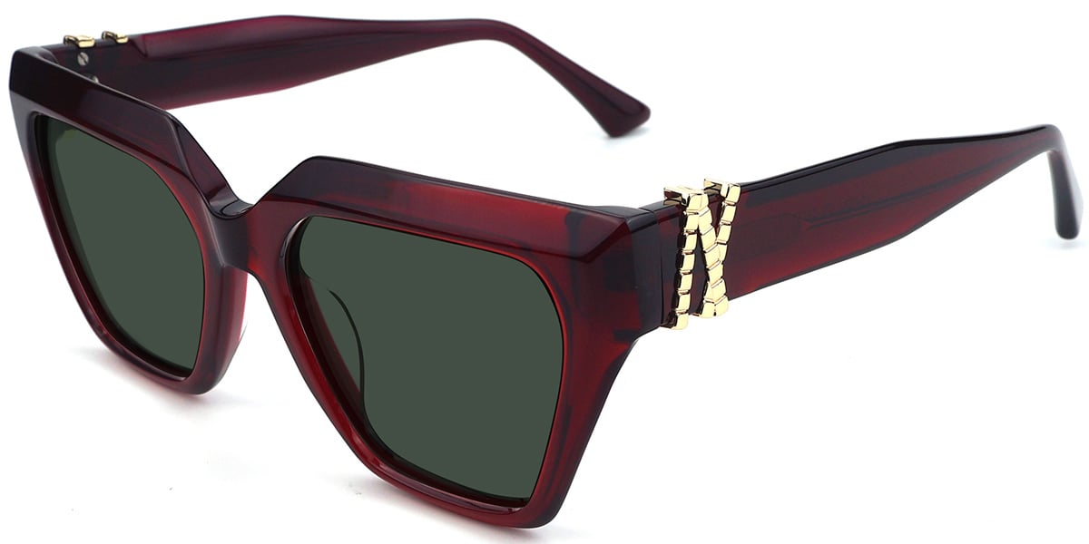 Acetate Square Sunglasses SG9170
