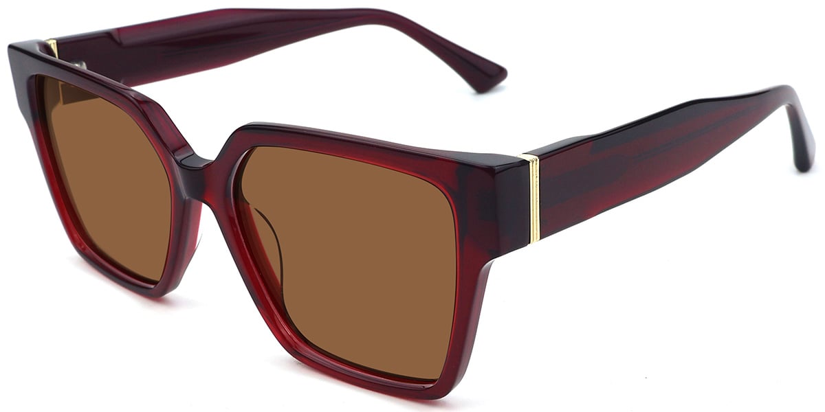 Acetate Square Sunglasses SG9173