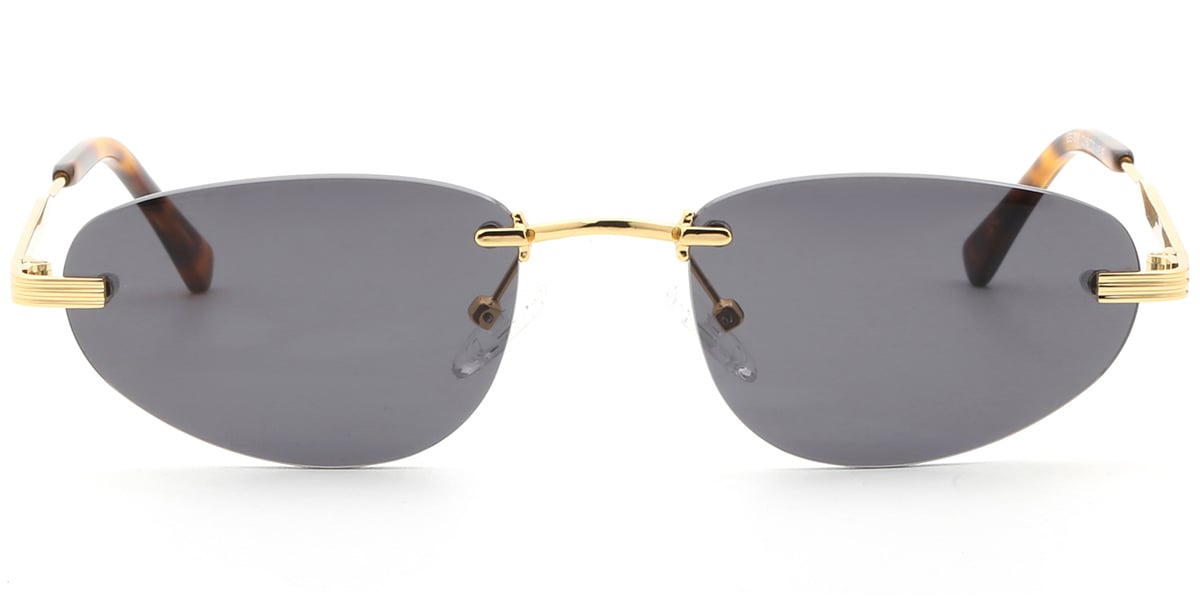 Acetate Geometric Sunglasses SG9360