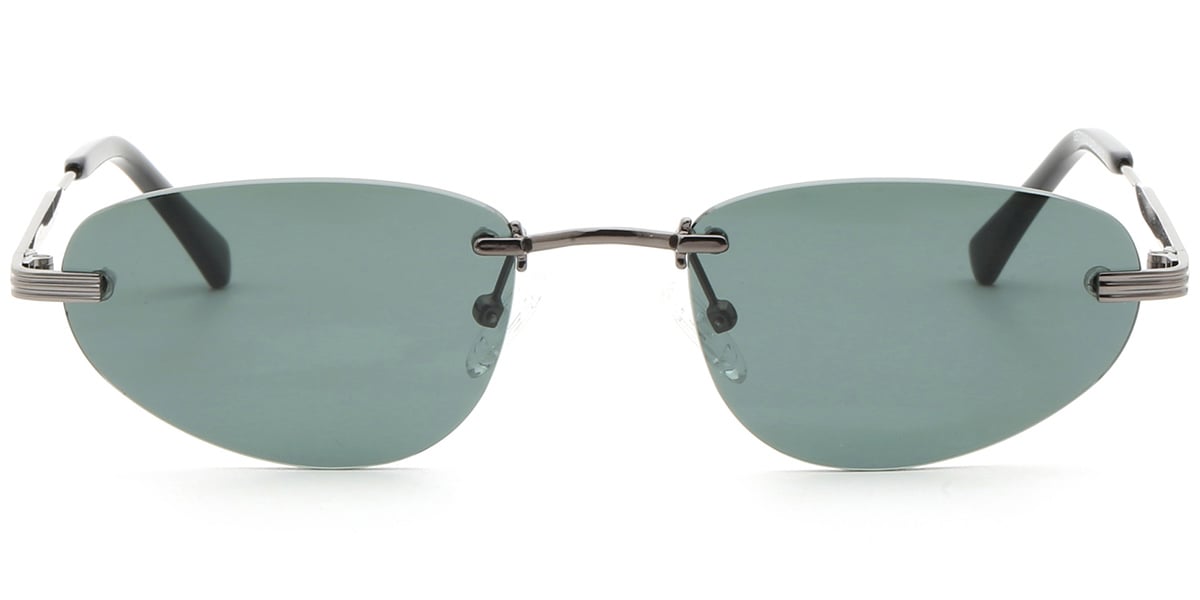 Acetate Geometric Sunglasses SG9360