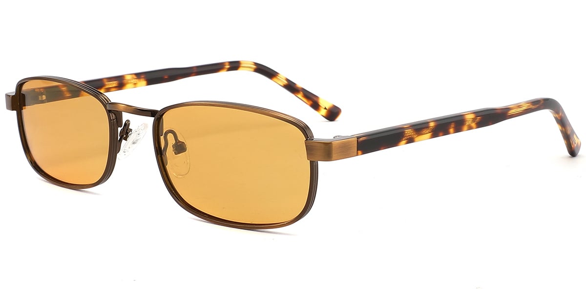 Acetate Rectangle Sunglasses SG9363