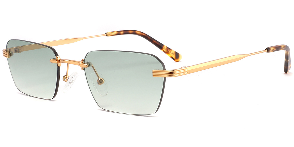 Acetate Rectangle Sunglasses SG9365