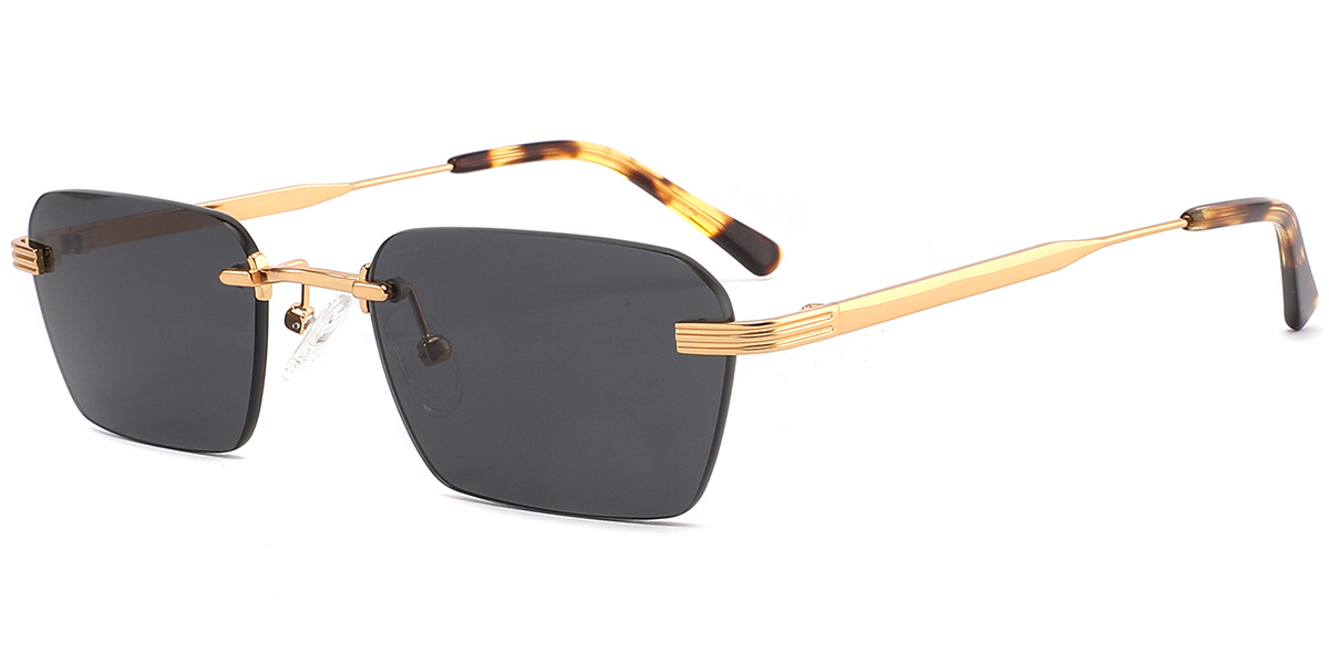Acetate Rectangle Sunglasses SG9365