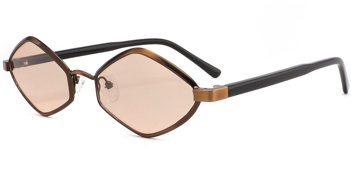 Acetate Geometric Sunglasses SG9369