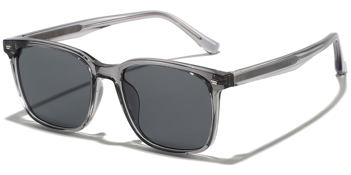 Square Sunglasses translucent-grey+light_grey