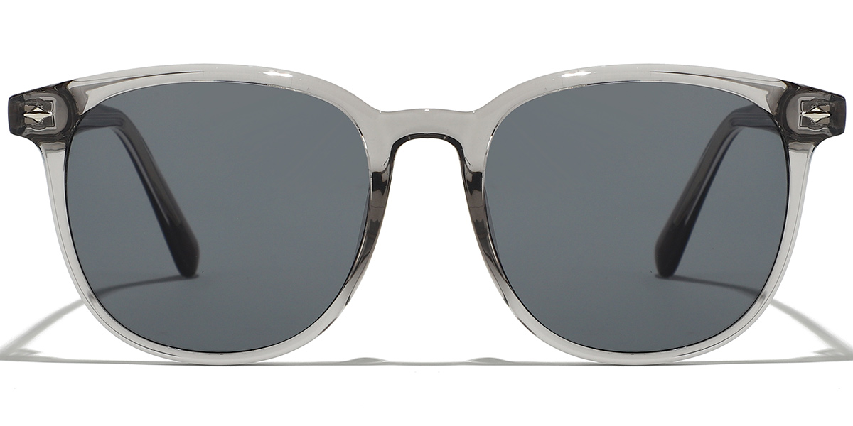 Square Sunglasses translucent-grey+dark_grey