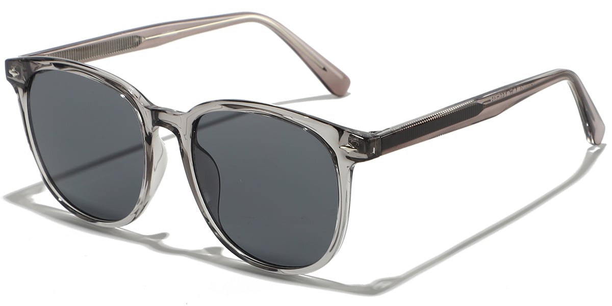 Square Sunglasses translucent-grey+dark_grey