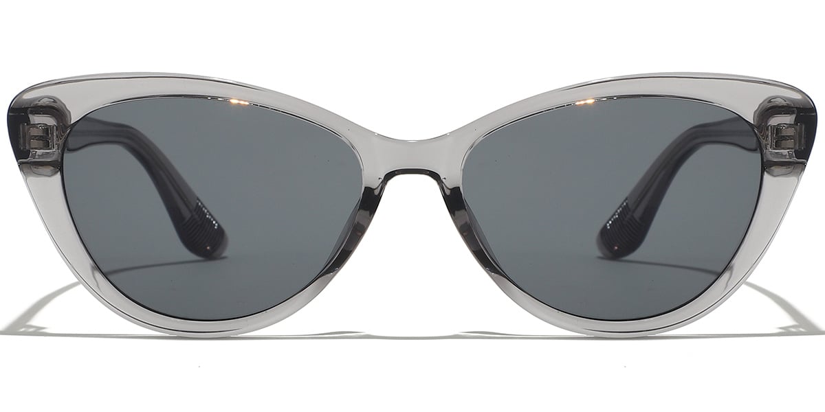 Geometric Sunglasses translucent-grey+dark_grey