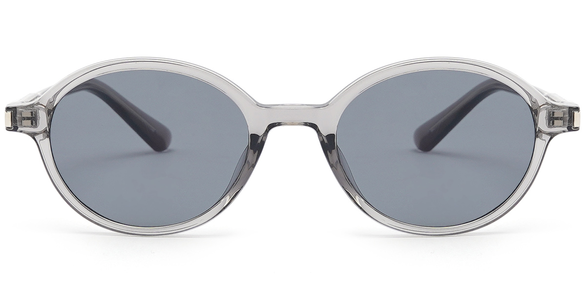 Round Sunglasses translucent-grey+dark_grey
