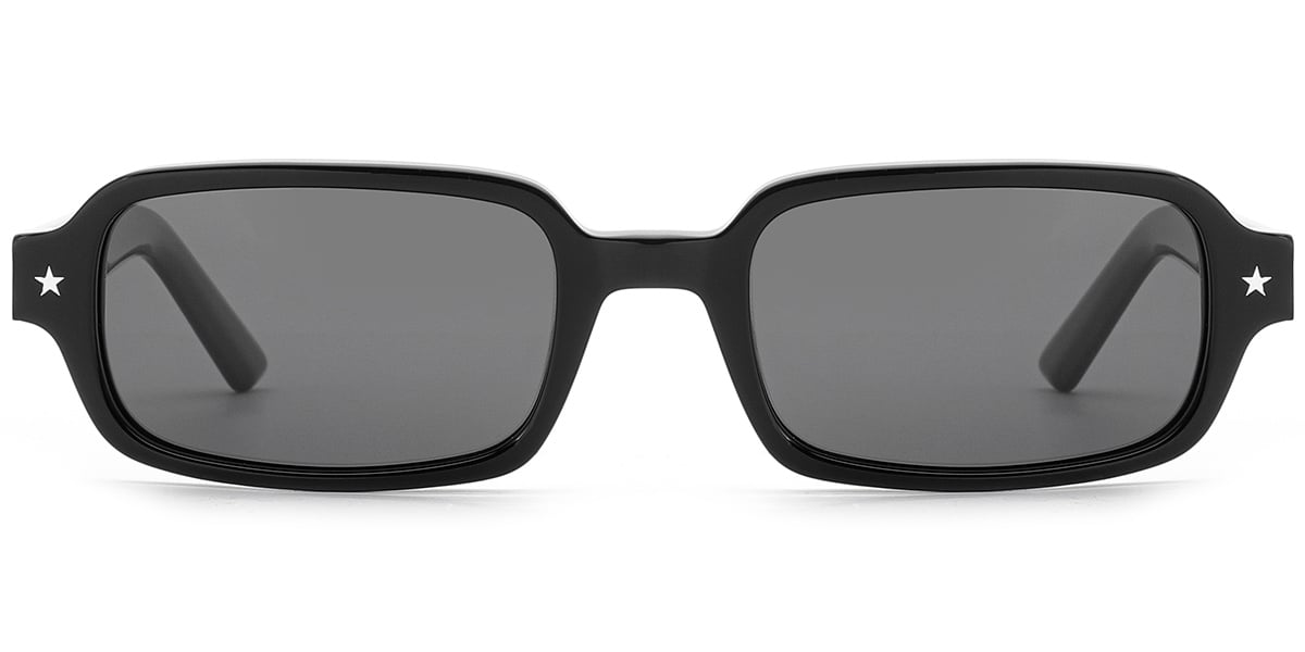 Acetate Rectangle Sunglasses SG9456