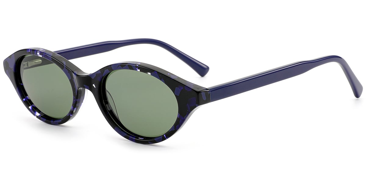 Acetate Oval Sunglasses SG9460