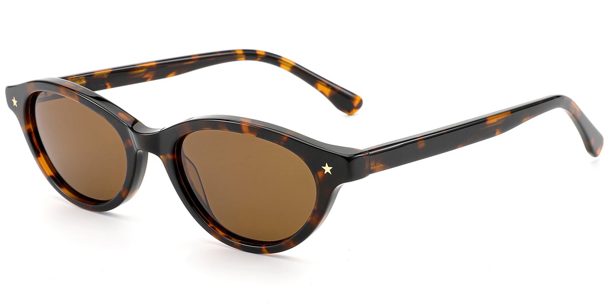 Acetate Oval Sunglasses SG9462