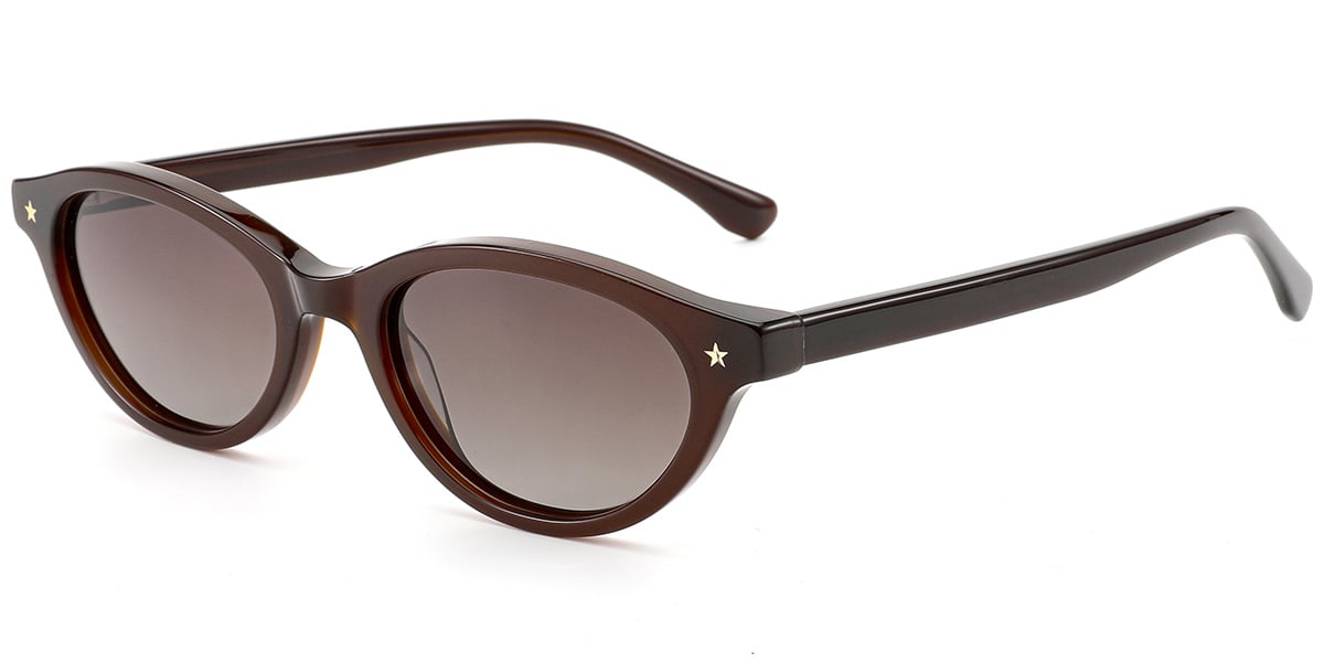 Acetate Oval Sunglasses SG9462