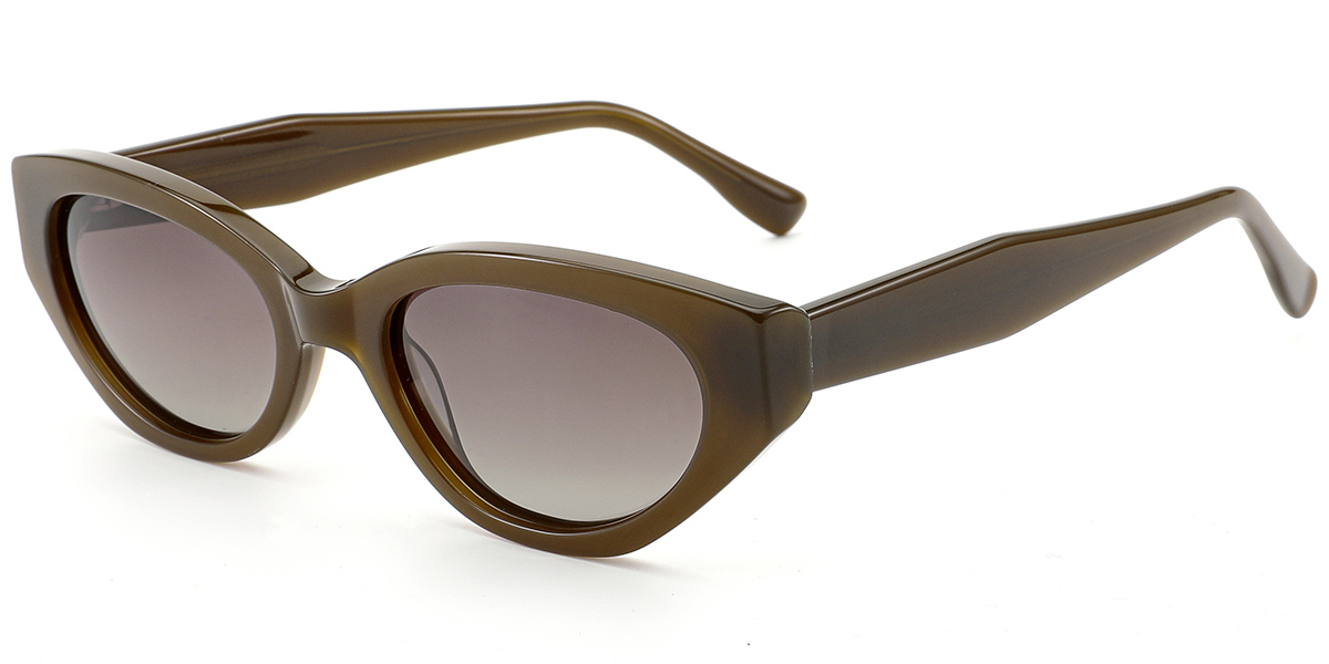 Acetate Oval Sunglasses SG9463