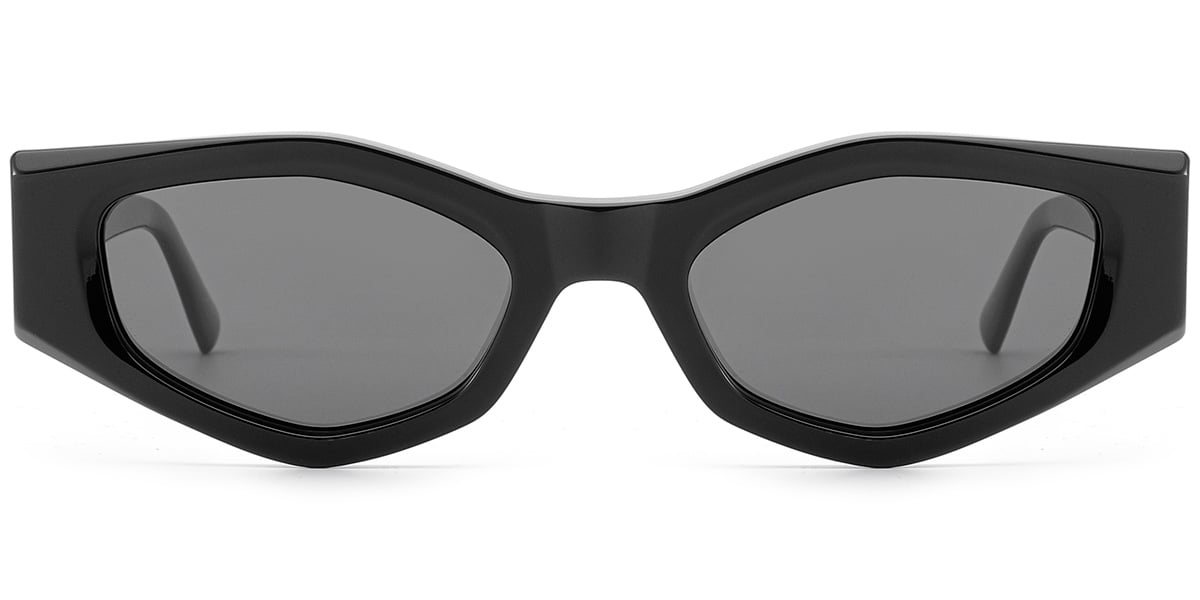 Acetate Geometric Sunglasses SG9464