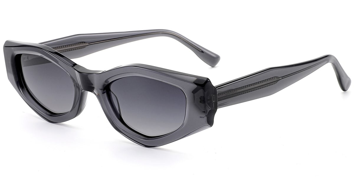 Acetate Geometric Sunglasses SG9464