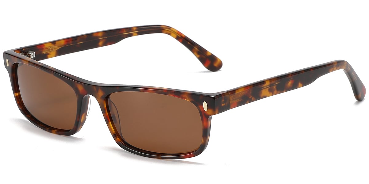 Acetate Rectangle Sunglasses SG9466
