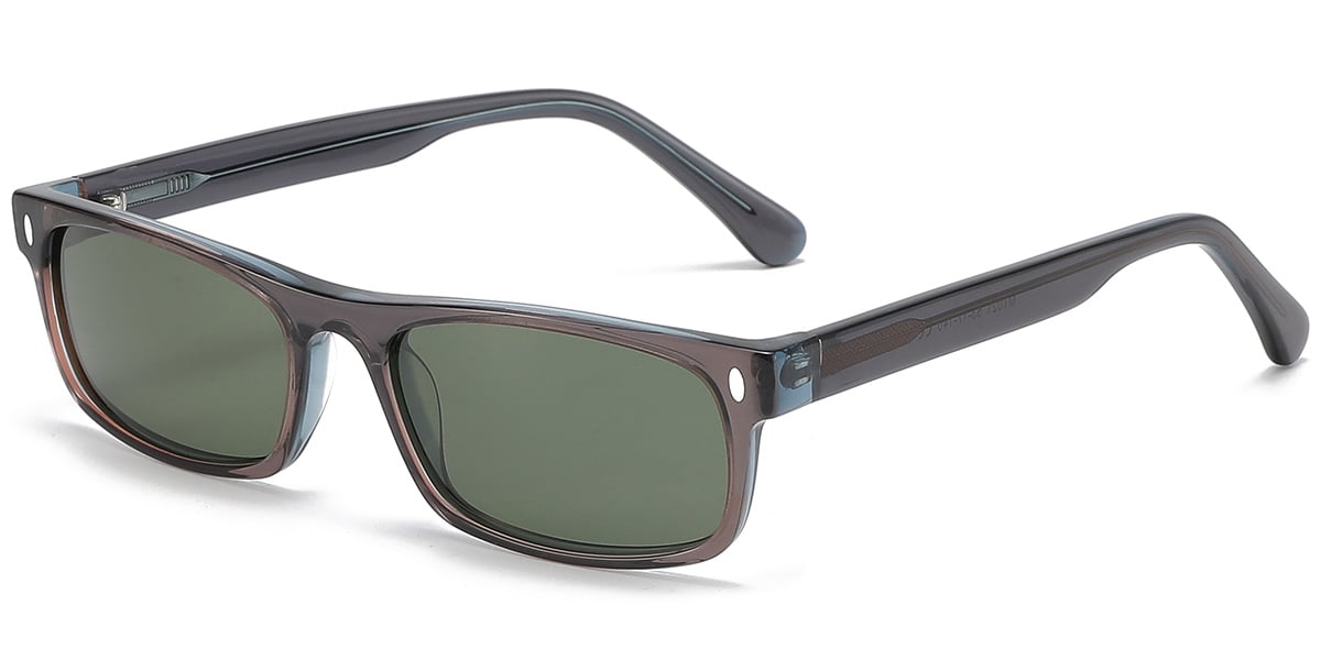 Acetate Rectangle Sunglasses SG9466