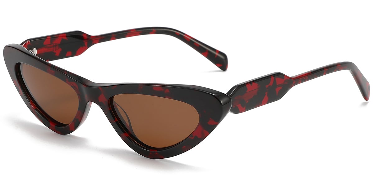 Acetate Geometric Sunglasses SG9467