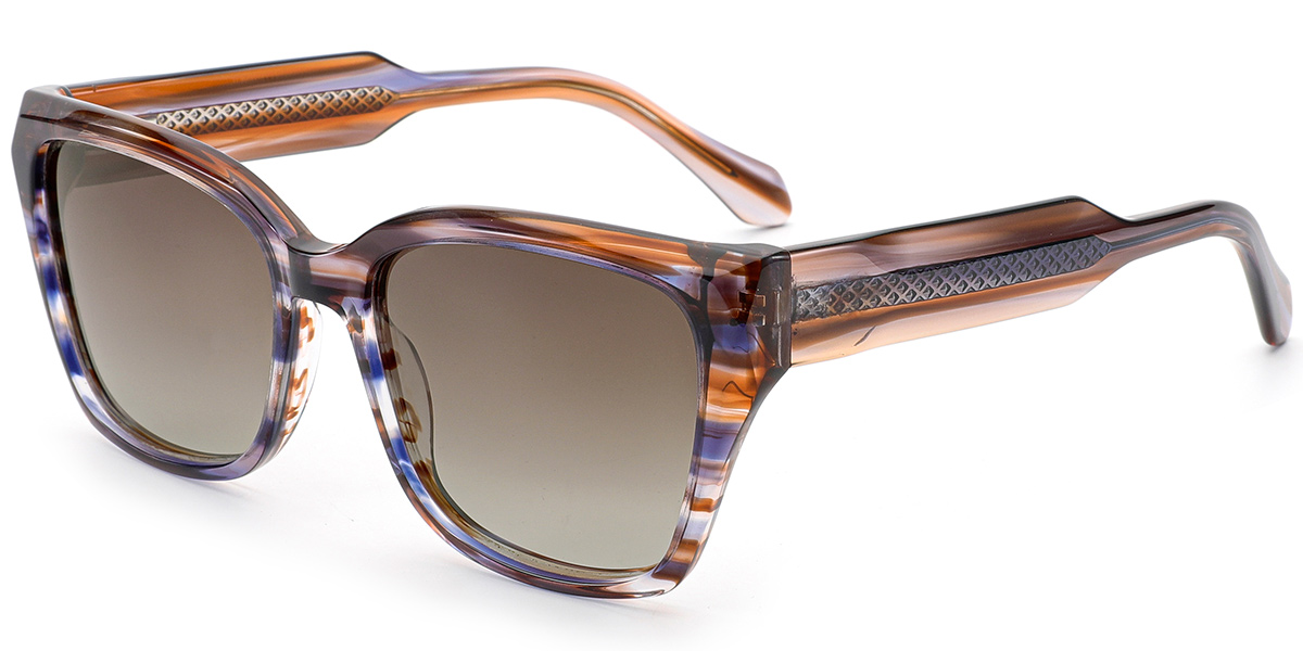 Acetate Square Sunglasses SG9476