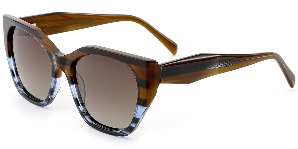 Acetate Square Sunglasses SG9477
