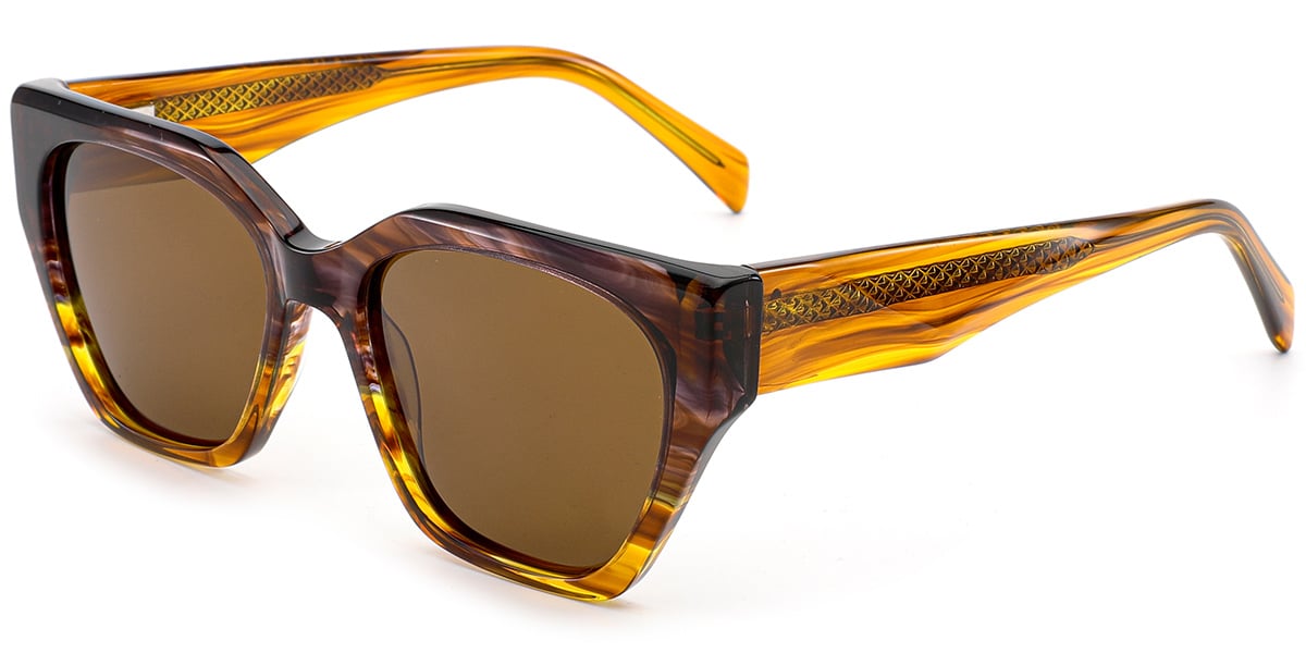 Acetate Square Sunglasses SG9481