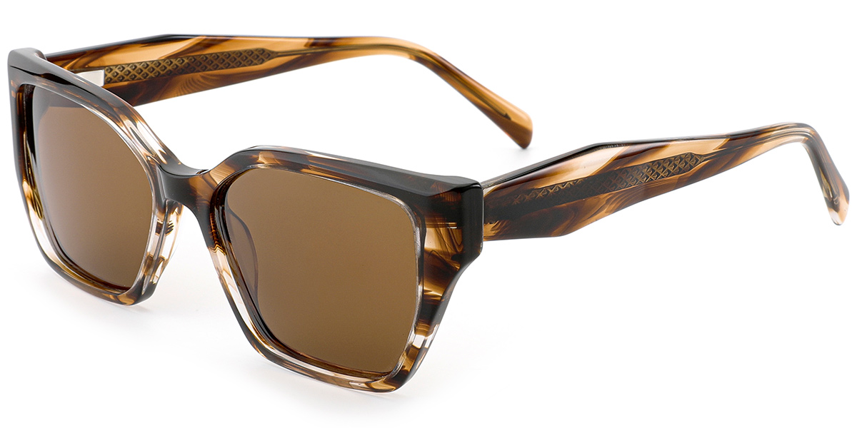 Acetate Square Sunglasses SG9484