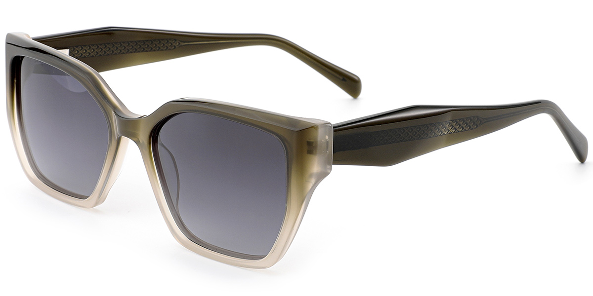 Acetate Square Sunglasses SG9484