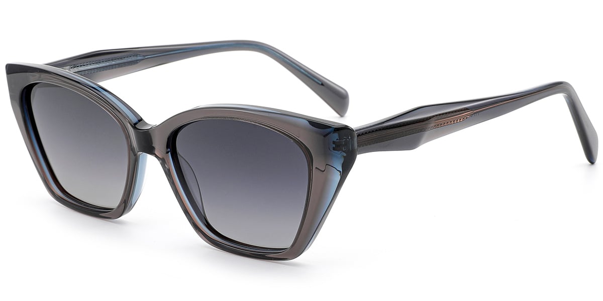 Acetate Rectangle Sunglasses SG9485