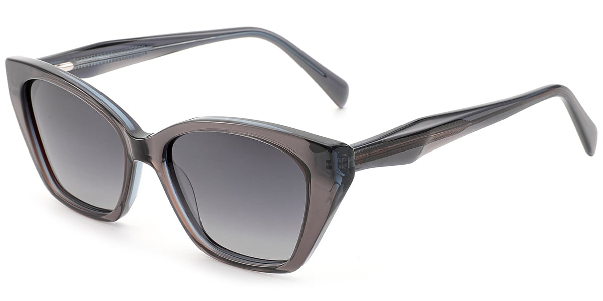 Acetate Rectangle Sunglasses SG9488