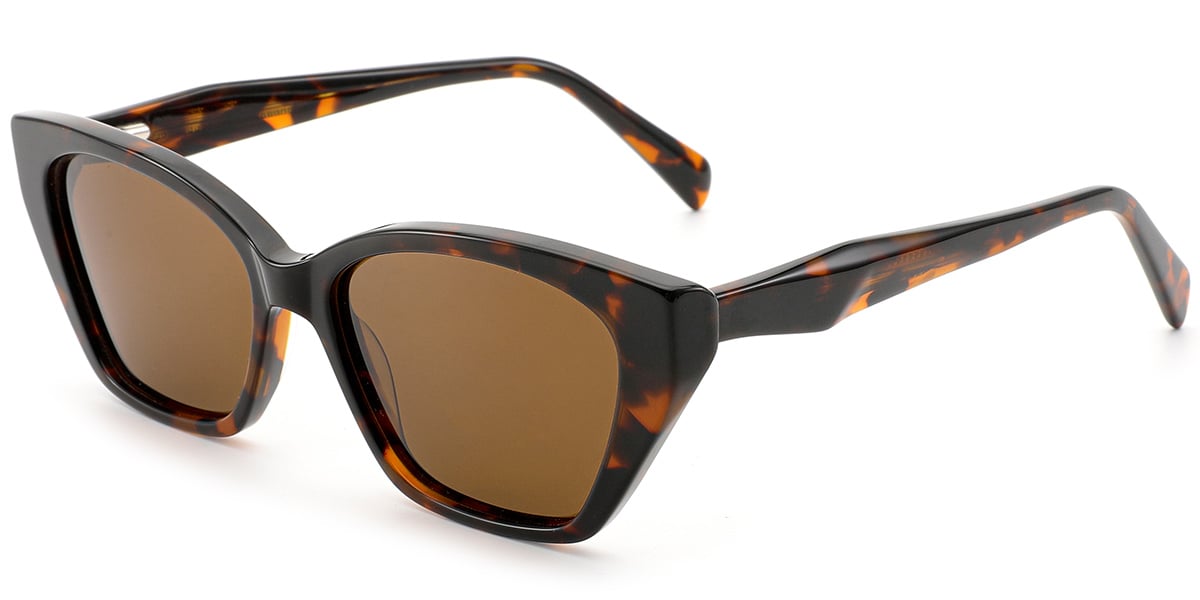 Acetate Rectangle Sunglasses SG9488