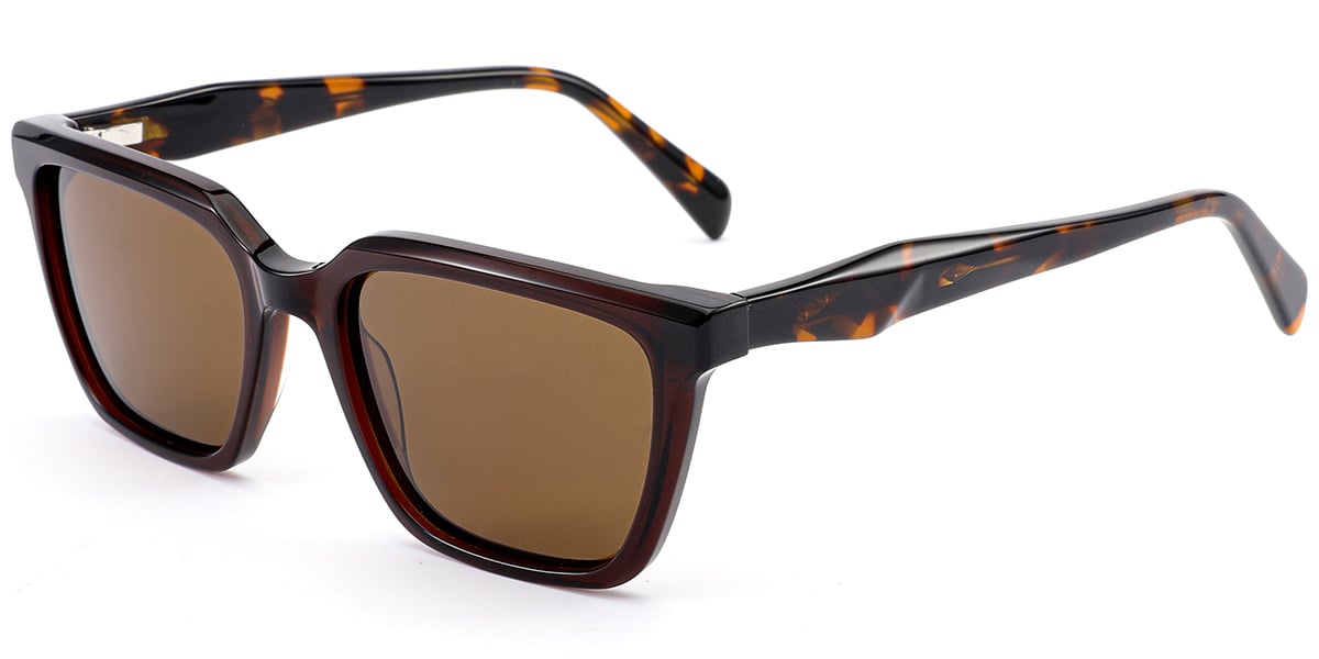 Acetate Rectangle Sunglasses SG9489